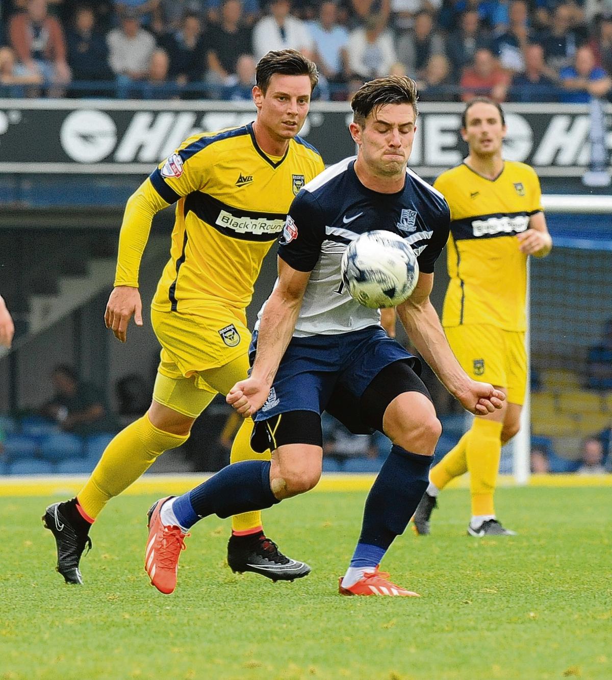 Pictures from Blues' 1-1 draw with Oxford in League Two at Roots Hall on Saturday, September 6