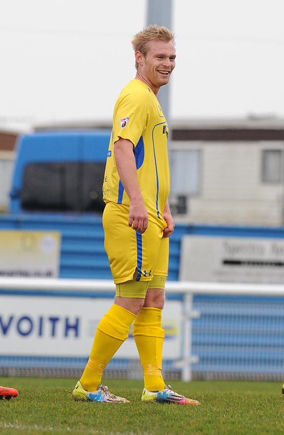 06/02/16 Concord Rangers v Eastbourne Borough
Steve Cawley after his second goal