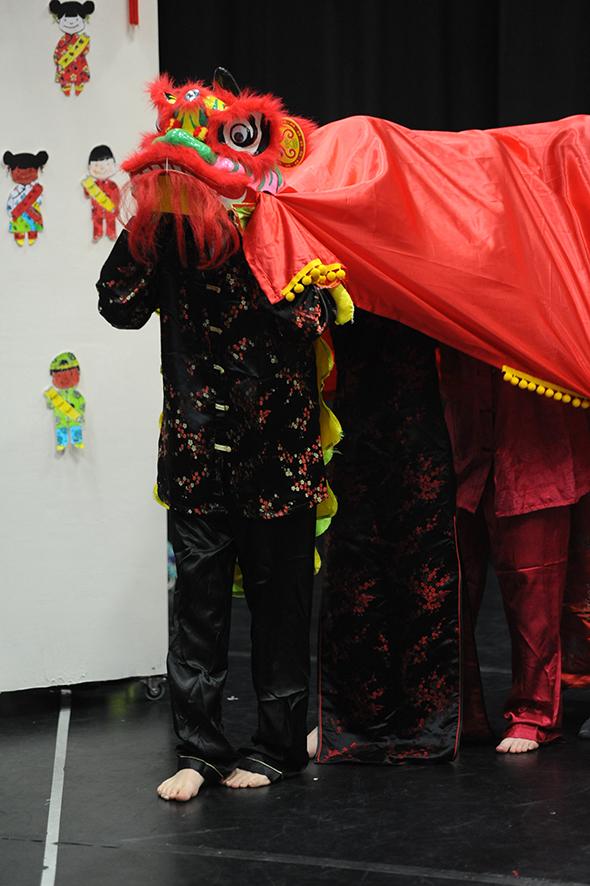 Thorpe Hall school celebrating Chinese New Year