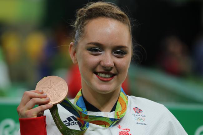 Heartbroken - Amy Tinkler has been ruled out with torn ankle ligaments