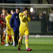 Frustrated - Southend United midfielder Cav Miley