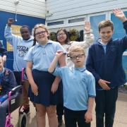 Happy - Pupils at Castledon School in Wickford