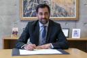 Humza Yousaf has officially resigned as first minister (Jane Barlow/PA)