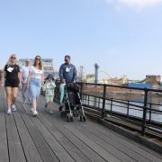 Family - Southend's Great Pier Walk