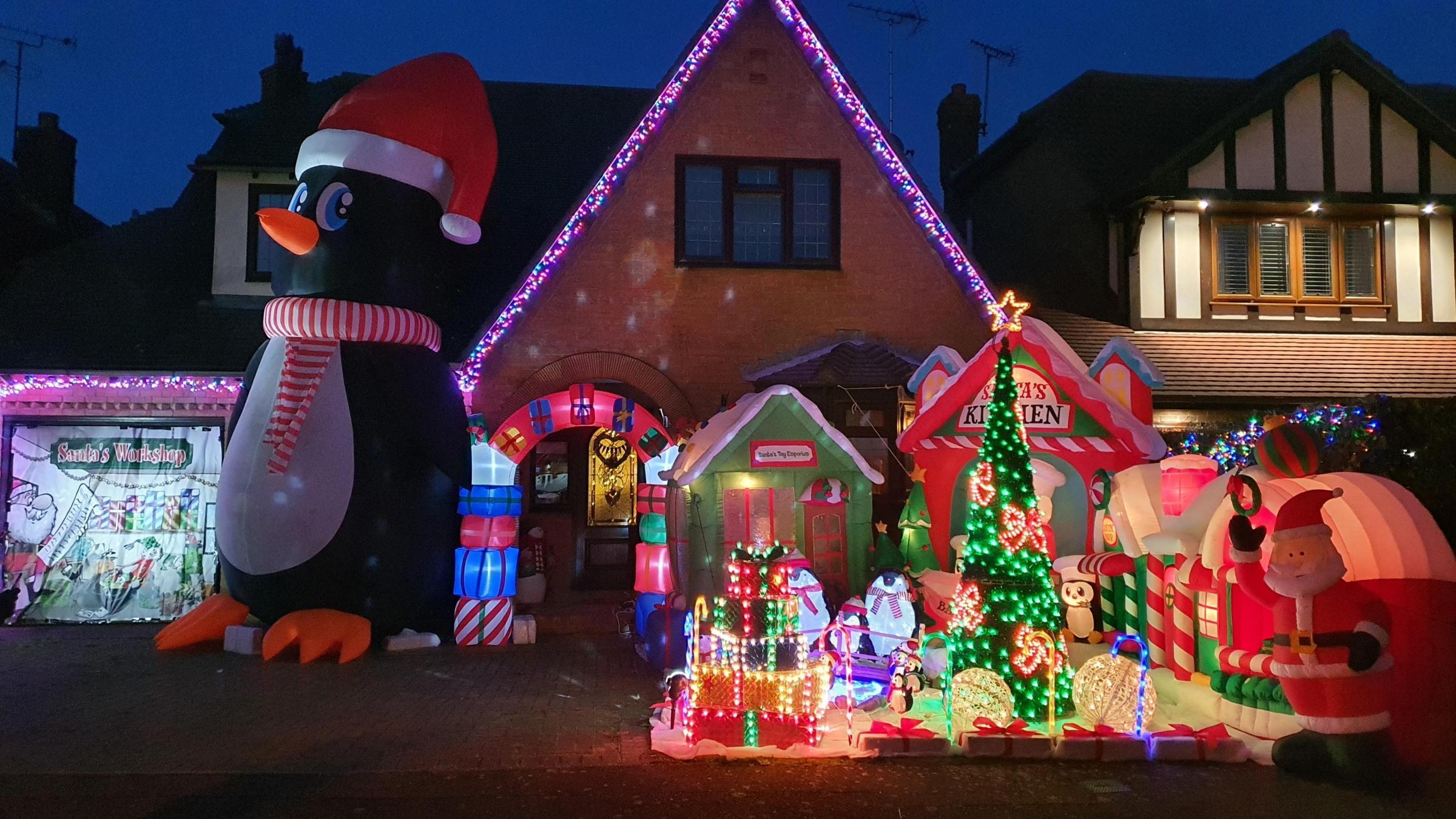 NHS hero Hayley Black overwhelmed after winning Echo Christmas lights contest