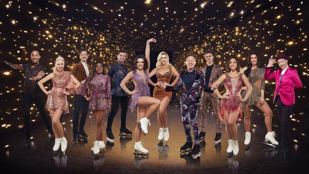Echo: The 2021 Dancing on Ice celebrities. Picture: ITV