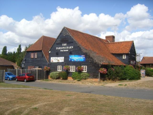 New image - the Parsons Barn could be found on Frobisher Way, Shoebury, and has since been turned into a Wetherspoons pub
