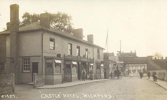 In its heyday - the Castle was found in the heart of Wickford until the 1990s