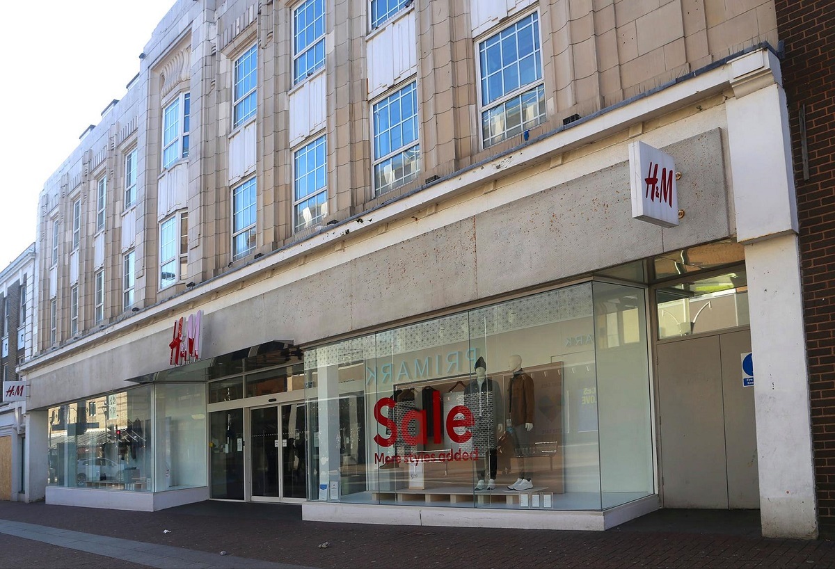 High street favourite - H&M is now in T J Hughes place in the heart of our seaside town