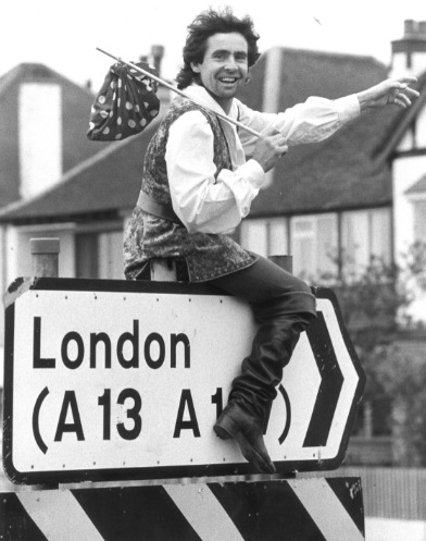 Guiding the way - Davy Jones, of the Monkees, headed to the Cliffs Pavilion in 1983