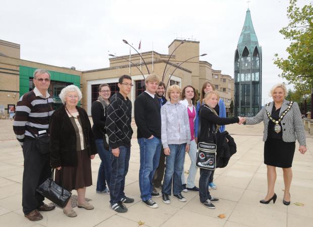 Echo: Mo Larkin met some young people from Heiligenhaus, Germany, through the Twinning Association