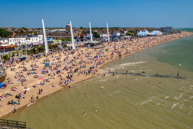 Highly-rated - Southend has the 36th best beaches in the country Picture: WWW.AIRFLYDRONESOLUTIONS.CO.UK