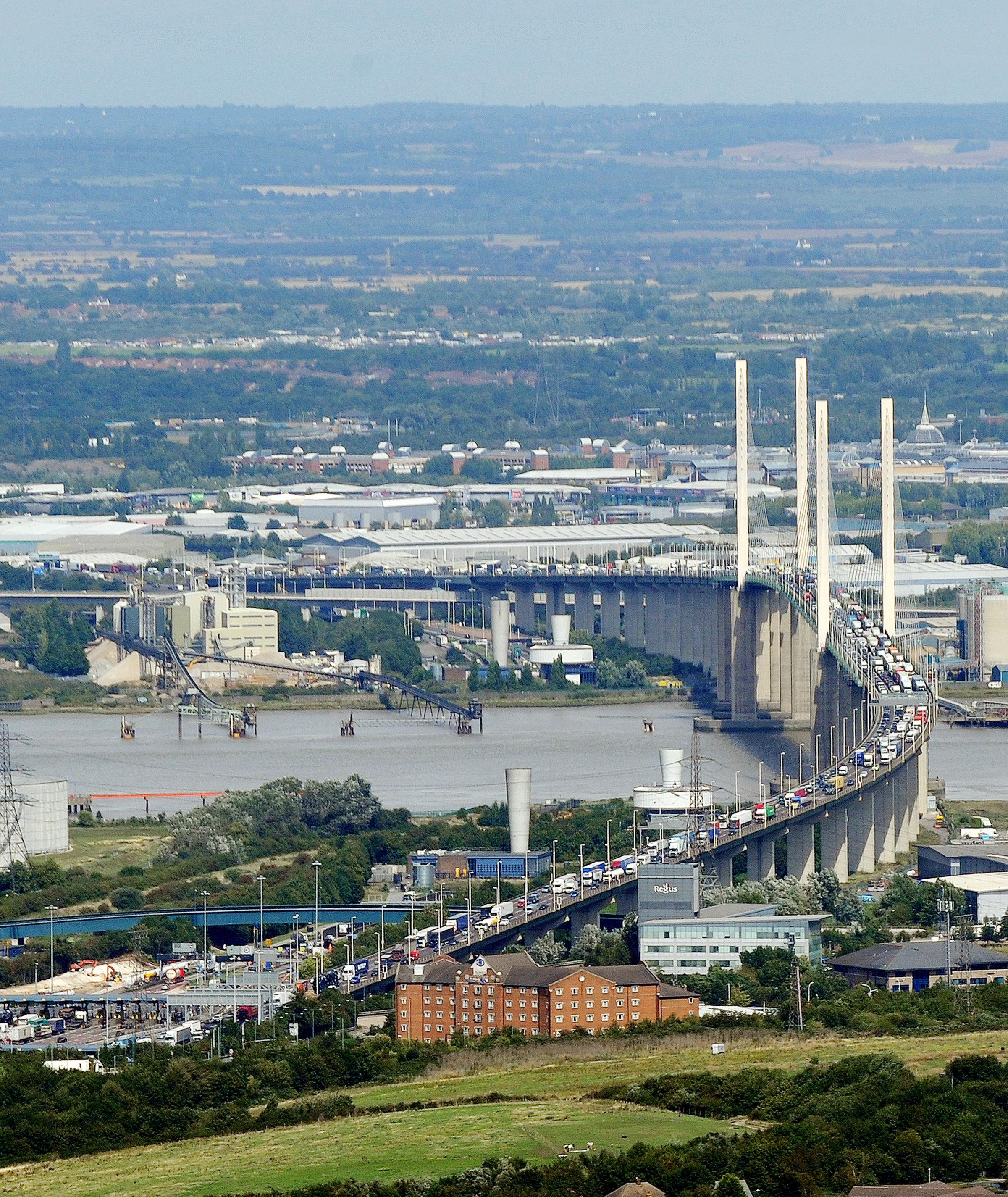 Busy - the bridge is used by countless south Essex residents everyday