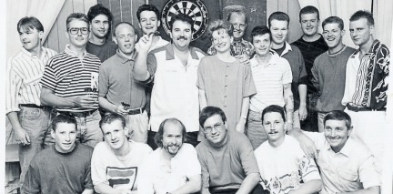 Bullseye - Phil ‘the Power’ Taylor at the Rayleigh Sports and Social Club in 1992