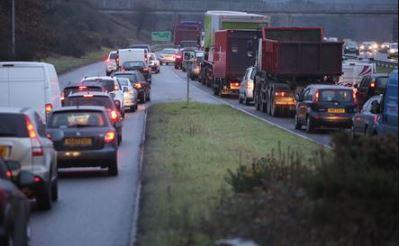Gridlock - the A127 is now used by countless motorists everyday
