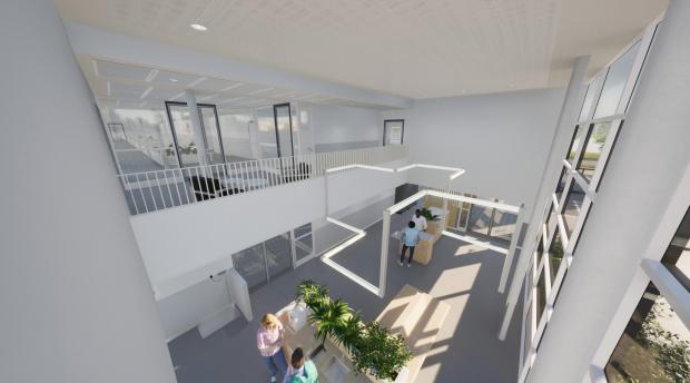 Echo: Plans for the hospital reception