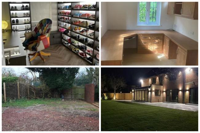 In pictures: Towie couple reveal dramatic transformation of their Essex mansion