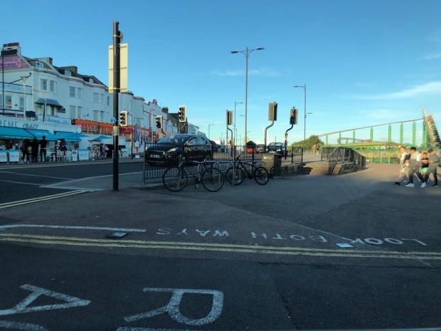 Echo: Photos show eerily quiet streets as England beat Ukraine at Euro 2020. Picture: Essex Police Southend