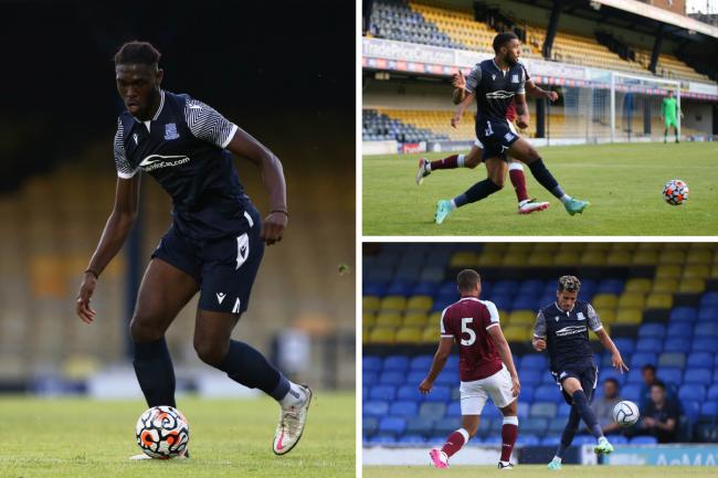 Looking to impress - Hamzad Kargbo, Deon Moore and Yasin Ben El-Mhanni are on trial with Blues