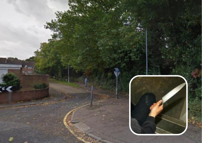 Mum feared for her baby's life after stab threat during attempted robbery