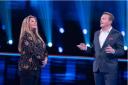 Success - Harriet Quirke alongside Bradley Walsh, host of Beat The Chasers on ITV
