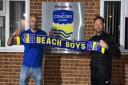 Stepping up - Chris Search (left) has been named Concord Rangers manager and will be assisted by Danny Green (right)  Picture: CONCORD RANGERS