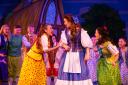 A production shot from last year's panto at the Towngate Theatre, Beauty and the Beast