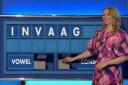 Rachel Riley cracks knowing smile as Countdown board spells out awkward answer. Photo: Channel 4