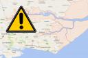 Flood alert issued in parts of south Essex due to unusually high tides