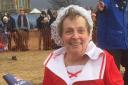 A look back at Pat Lamb, then aged 83 and mayoress of Southend, taking part in the 2019 dip