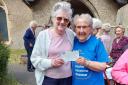 Delighted - Mrs Craig received a donation from her Monday social club at All Saints Church in Dovercourt