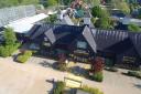 Attraction: bird's eye view of Colchester Zoo