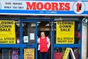 Goodbye - manager Joanne Bayley outside of Moores Shoe Repairs in Wickford High Street