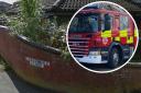Incident - fire crews from Billericay and Canvey fire station attend house fire in  Lorrimore Close