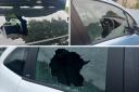Air rifle yobs shooting cars and smashing windows in south Essex vandalism spree
