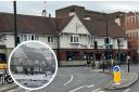 Then and now - The Plough in Westcliff