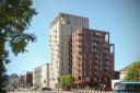 Plans - 14-storey tower block on the former Churchill’s site