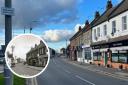 Then and now - Hadleigh High Street