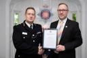 Commendation - DI Holmes was commended for this excellent work on the case