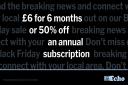 Readers can buy an Echo digital subscription in this early Black Friday sale