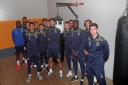 Linking up - Southend United’s squad have been training at TruGym to help with their fitness