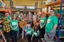 Making music - The Potatoes and the Southend Foodbank team