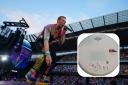 Signed drum head used in Coldplay world tour to go under hammer in Essex auction