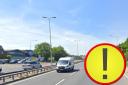 Delays - A127 lane closure due to gas works