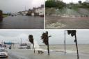Floods - Storm along Southend seafront