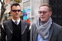 Colin Seymour (left) sued Laurence Fox (right) after being referred to as a 'paedophile'