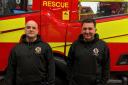 Heroes - Thomas Bunting and Steven Small sprung into action to help save the life of a toddler