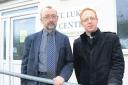 Tributes - Frank Gulley with father James McCluskey