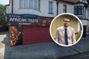 The owners of African Taste want to stay open later, but Councillor James Courtenay (inset) has warned of the possible impact on residents.