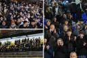 Backing Blues - Southend United supporters at Roots Hall